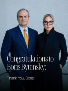 Da 1 Congratulations To Boris Bytensky: Thank You, Boris! 13